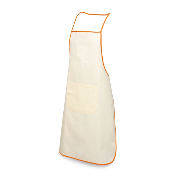 Logo trade promotional item photo of: Apron, orange/white