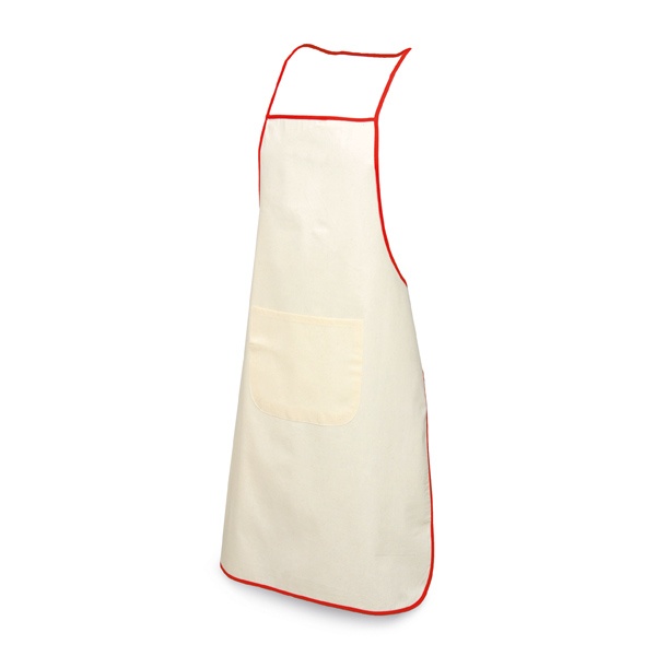 Logo trade corporate gifts image of: Apron, red/white