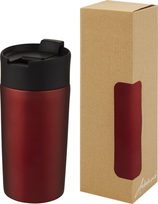 Logotrade business gifts photo of: Jetta 330 ml copper vacuum insulated tumbler, red