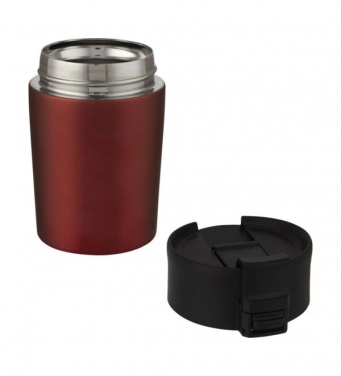 Logotrade promotional giveaway image of: Jetta 180 ml copper vacuum insulated tumbler, red