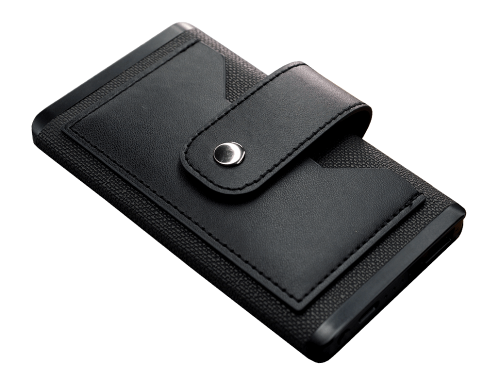 Logo trade promotional items picture of: PU-leather powebank