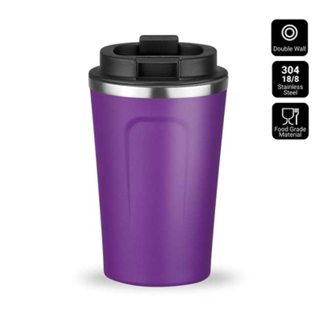 Logotrade promotional item picture of: Nordic coffe mug, 350 ml, purple