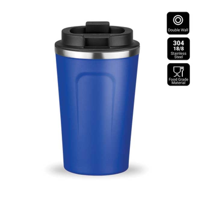 Logotrade promotional merchandise photo of: Nordic coffe mug, 350 ml, blue