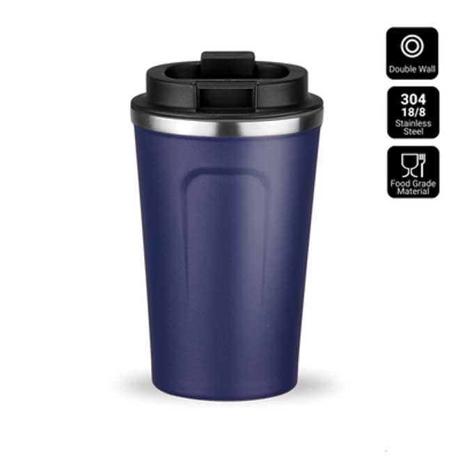 Logotrade corporate gift picture of: Nordic coffe mug, 350 ml, navy blue