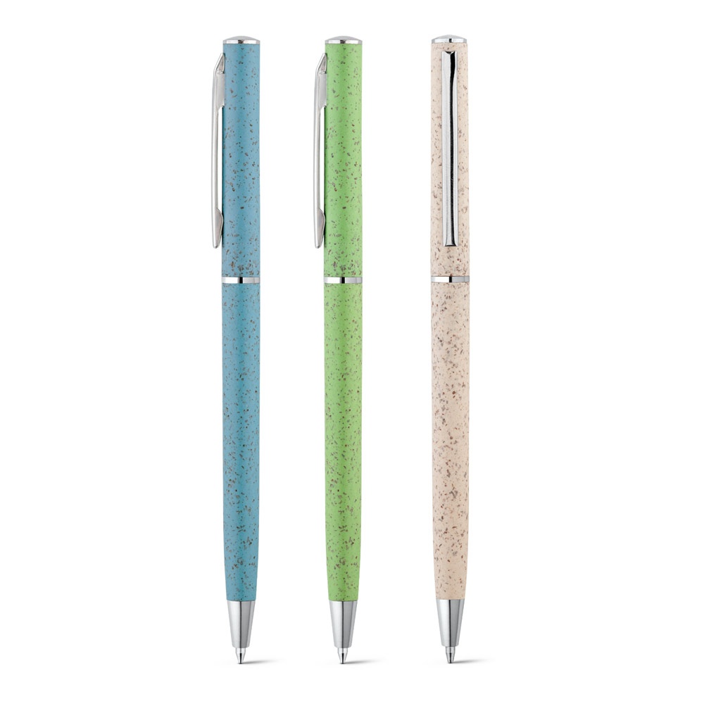 Logotrade corporate gift picture of: Devin Ball pen with wheat straw fibre