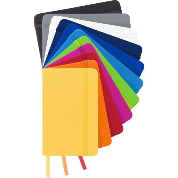 Logo trade promotional merchandise picture of: Spectrum A6 Notebook, black