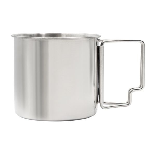 Logotrade promotional items photo of: Steel mug, 350 ml, silver