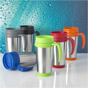 Logo trade advertising product photo of: Sanibel 400 ml insulated mug