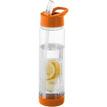 Logotrade promotional gift image of: Tutti-frutti 740 ml Tritan™ infuser sport bottle