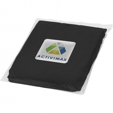 Logo trade advertising product photo of: Ziva disposable rain poncho with storage pouch