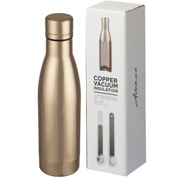 Logo trade promotional giveaway photo of: Vasa 500 ml copper vacuum insulated bottle