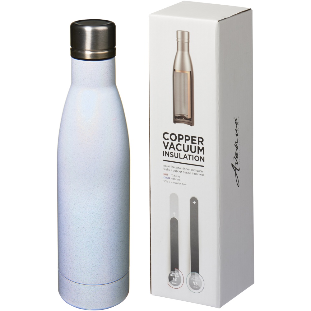 Logo trade corporate gifts image of: Vasa Aurora 500 ml copper vacuum insulated bottle