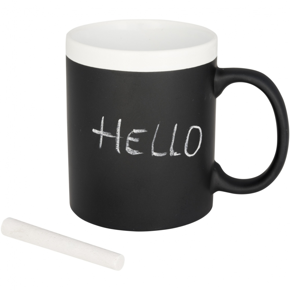 Logotrade advertising product picture of: Chalk-write 330 ml ceramic mug