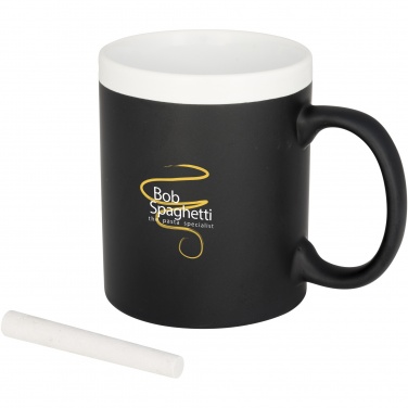 Logotrade promotional giveaway picture of: Chalk-write 330 ml ceramic mug