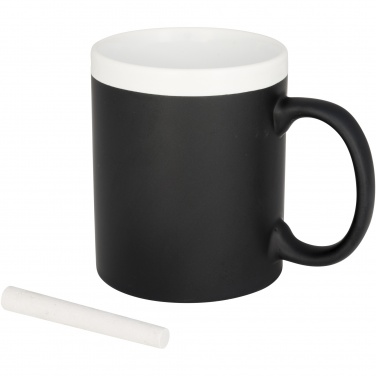 Logo trade corporate gifts picture of: Chalk-write 330 ml ceramic mug