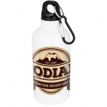 Logo trade promotional merchandise image of: Oregon 400 ml sublimation water bottle