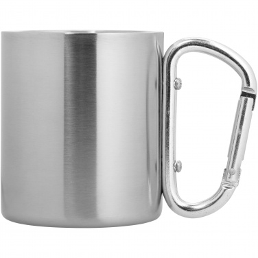 Logotrade promotional gift picture of: Alps 200 ml insulated mug with carabiner