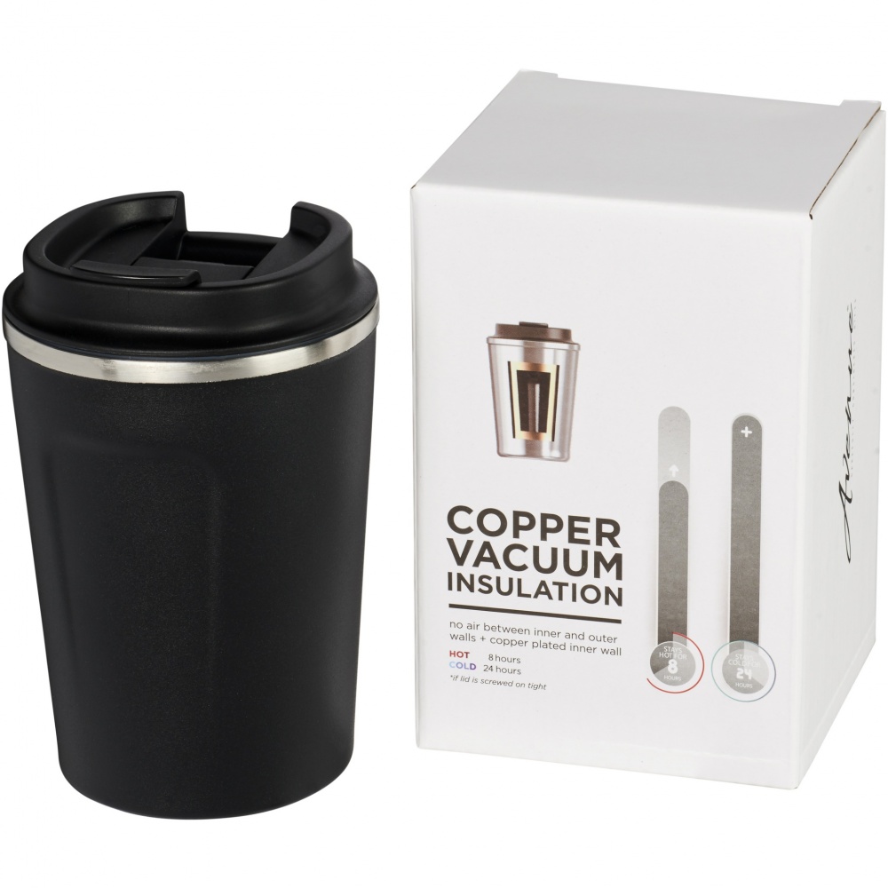 Logo trade advertising products image of: Leak-proof copper vacuum insulated tumbler Thor, 360 ml