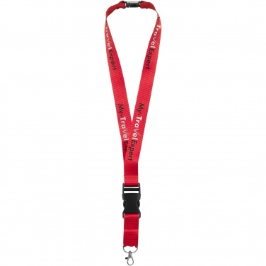 Logo trade business gift photo of: Yogi lanyard detachable buckle break-away closure