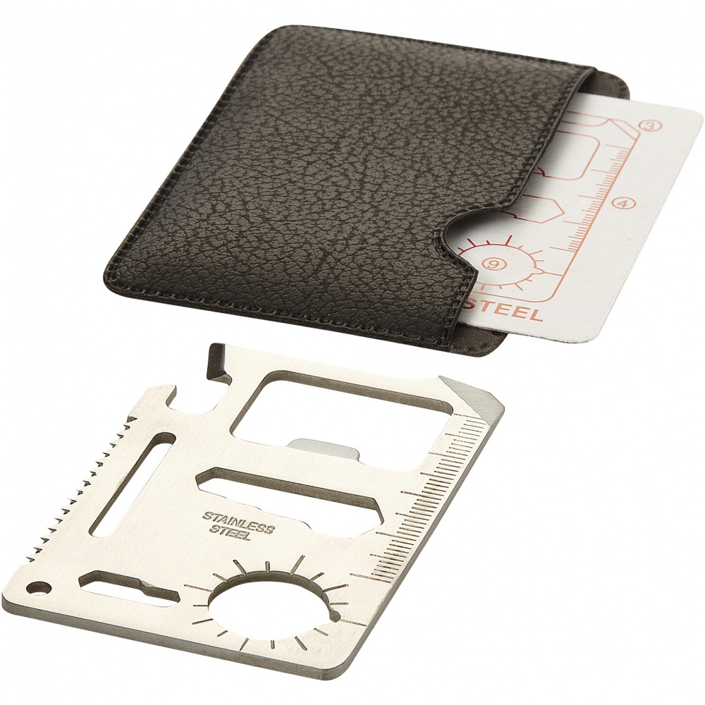 Logo trade corporate gifts picture of: Saki 15-function pocket tool card