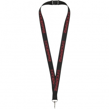 Logo trade promotional gifts image of: Lago lanyard with break-away closure