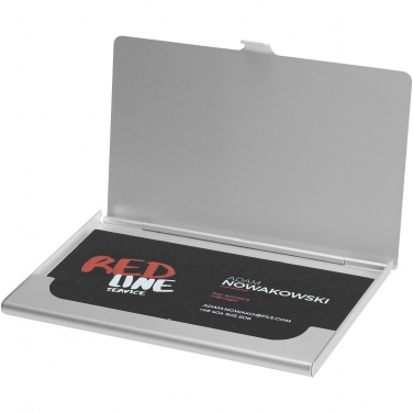 Logo trade business gift photo of: Shanghai business card holder