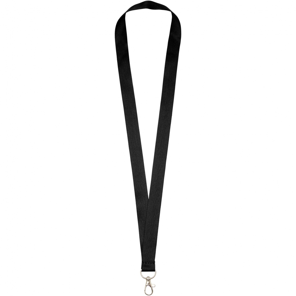 Logo trade promotional gifts image of: Impey lanyard with convenient hook