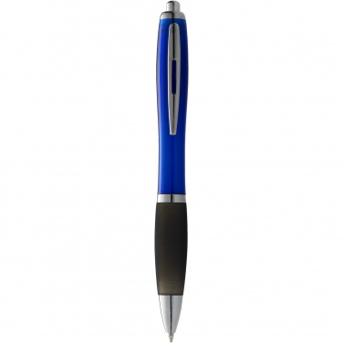 Logotrade promotional item picture of: Nash ballpoint pen coloured barrel and black grip