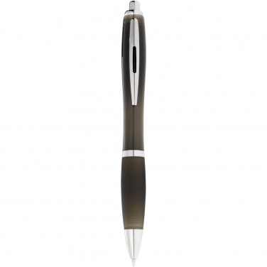 Logotrade promotional merchandise image of: Nash ballpoint pen coloured barrel and black grip