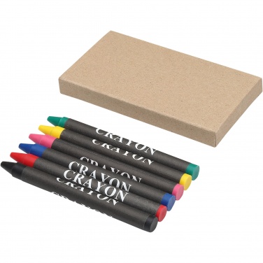 Logotrade promotional giveaway picture of: Ayo 6-piece coloured crayon set