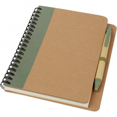 Logotrade advertising product image of: Priestly recycled notebook with pen