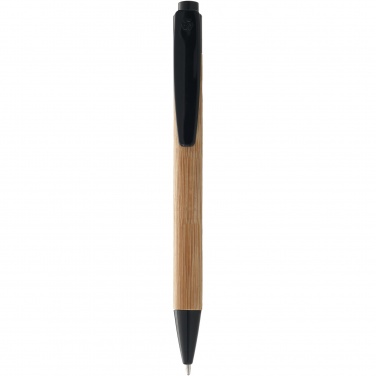 Logo trade promotional items image of: Borneo bamboo ballpoint pen