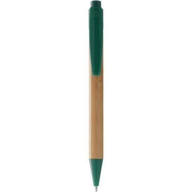 Logo trade business gift photo of: Borneo bamboo ballpoint pen