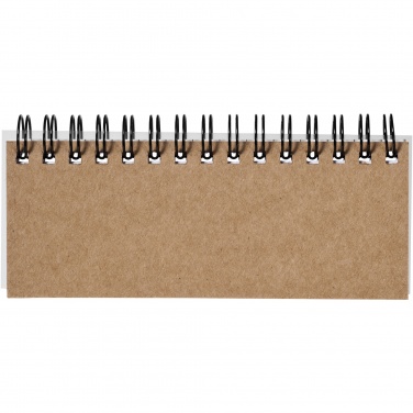 Logo trade promotional item photo of: Spinner spiral notebook with coloured sticky notes