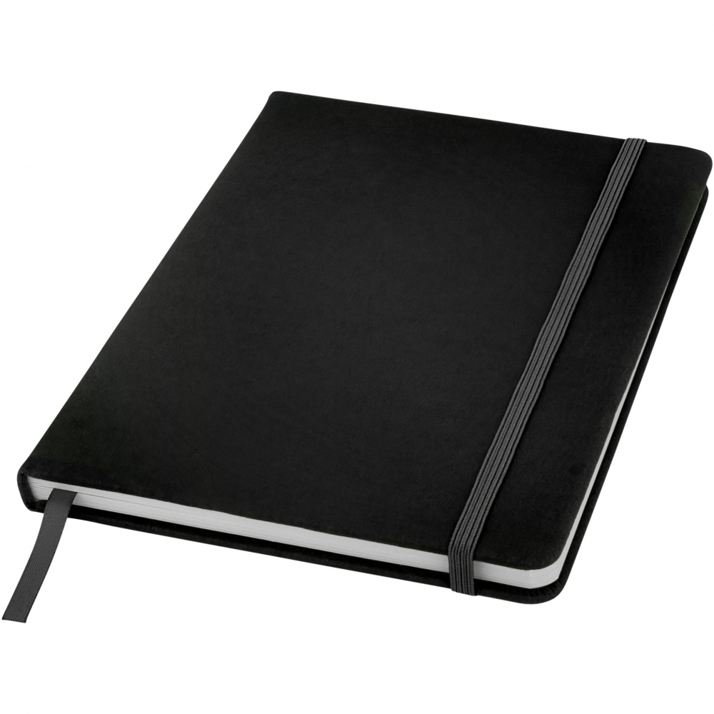 Logo trade advertising products image of: Spectrum A5 hard cover notebook