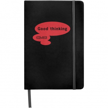 Logo trade corporate gifts image of: Spectrum A5 hard cover notebook