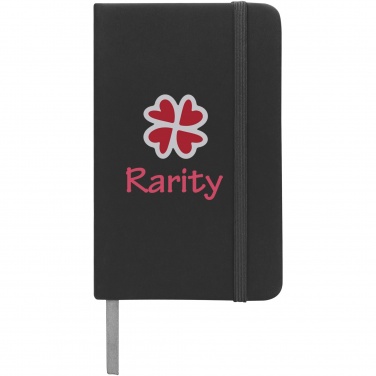 Logo trade promotional merchandise photo of: Spectrum A6 hard cover notebook