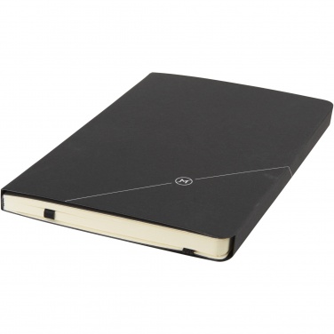 Logo trade promotional giveaways image of: Revello A5 soft cover notebook