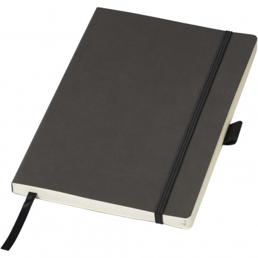 Logo trade corporate gifts image of: Revello A5 soft cover notebook