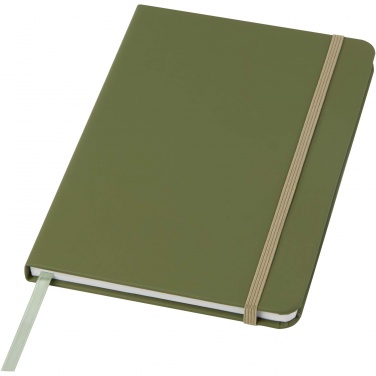 Logo trade promotional giveaways picture of: Spectrum A5 notebook with blank pages