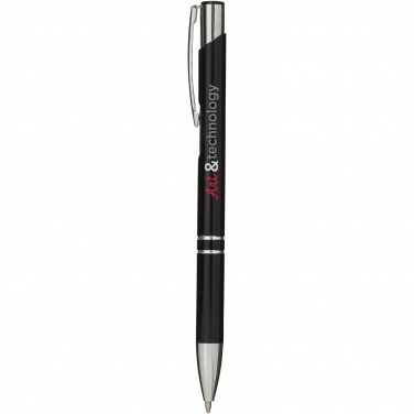 Logo trade advertising product photo of: Moneta aluminium click ballpoint pen