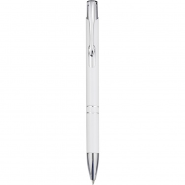 Logo trade promotional giveaways picture of: Moneta aluminium click ballpoint pen