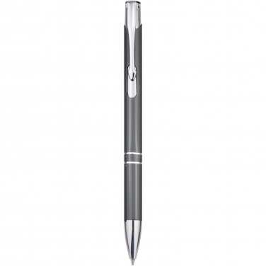 Logotrade promotional item picture of: Moneta aluminium click ballpoint pen