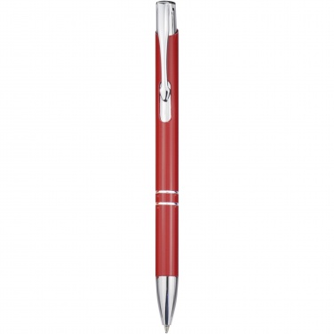 Logo trade promotional items picture of: Moneta aluminium click ballpoint pen