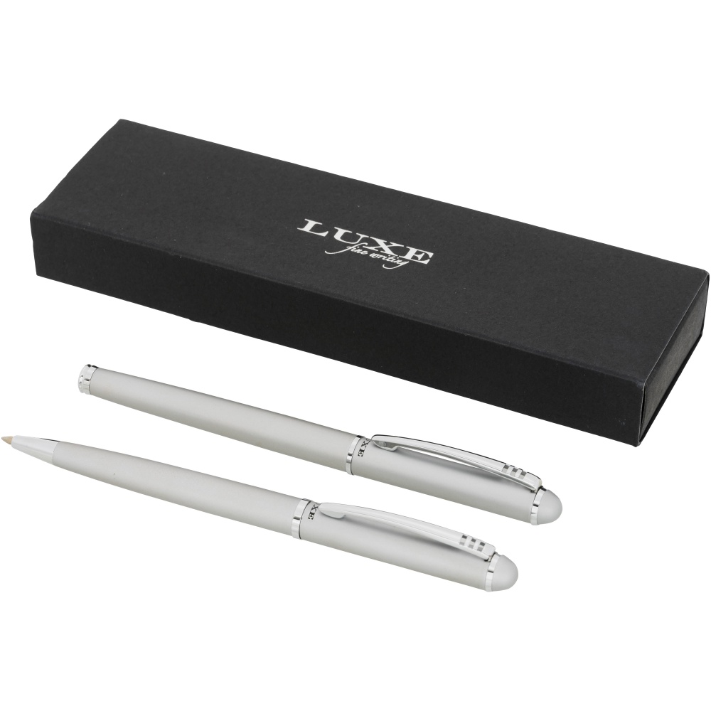 Logotrade promotional giveaway image of: Andante duo pen gift set