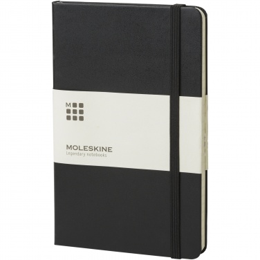 Logotrade promotional giveaway picture of: Moleskine Classic M hard cover notebook - ruled