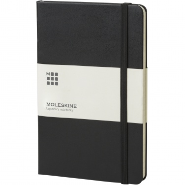 Logo trade business gift photo of: Moleskine Classic PK hard cover notebook - ruled