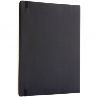 Logo trade advertising products image of: Moleskine Classic XL soft cover notebook - ruled