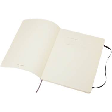 Logo trade promotional merchandise image of: Moleskine Classic XL soft cover notebook - ruled