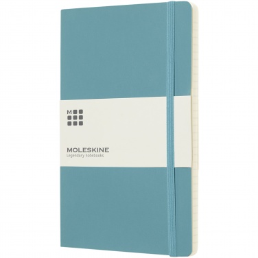 Logo trade advertising product photo of: Moleskine Classic L soft cover notebook - ruled